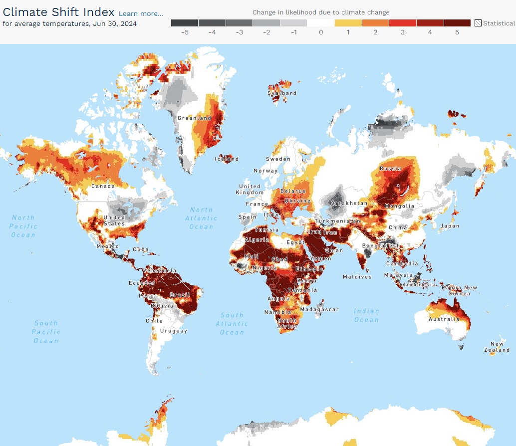 У червні надзвичайна спека "накрила" майже 5 млрд людей: які регіони постраждали найбільше